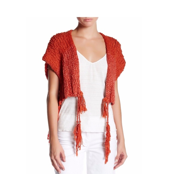 tassel fringe cardigan